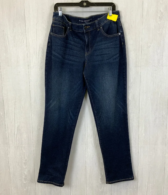 Jeans for Men with a Big BellyJeans Boyfriend By Chicos In Blue Denim, Size: 10
