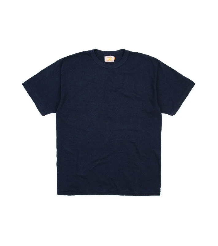 Men's Shirts with Button-Down CollarsSunray Sportswear Haleiwa Short Sleeve Cotton T-Shirt: Dark Navy