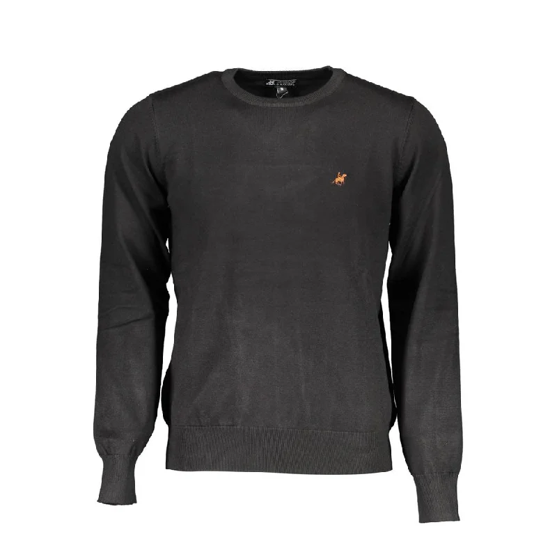 Cozy Men's Cable-Knit SweatersU.S. Grand Polo Nylon Men's Sweater