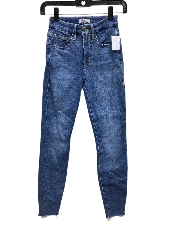Elegant Men's JeansJeans Skinny By Good American In Blue Denim, Size: 0