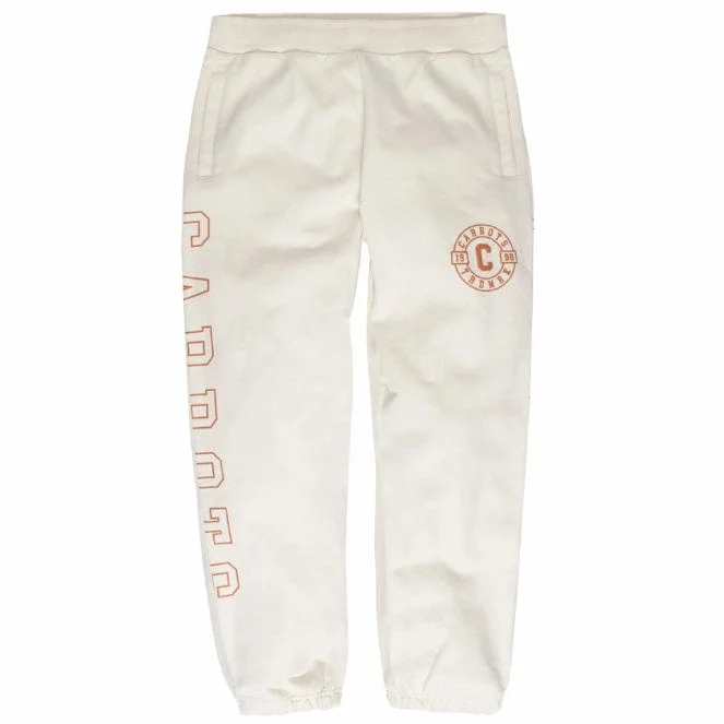 Men's Tapered Pants for a Slimming EffectCarrots Established Sweatpants (Cream)
