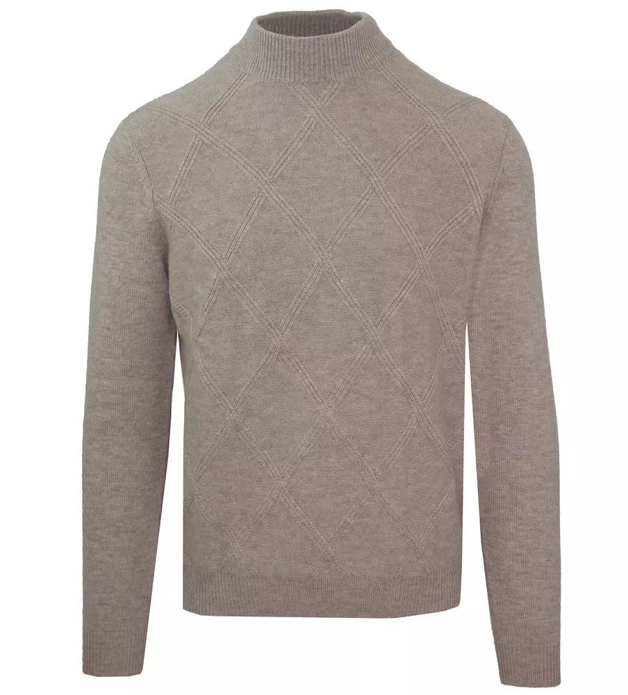 Men's Sweaters with Tailored FitsMalo Wool Men Turtleneck Men's Sweater