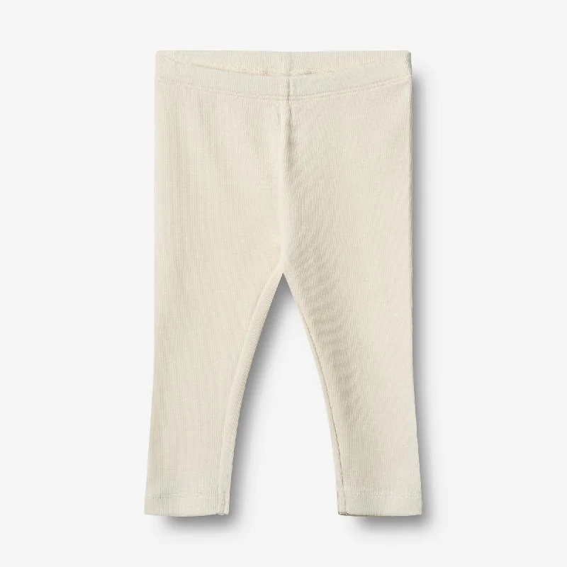 Men's Pants with Pleated FrontsJersey Leggings Jules - ivory