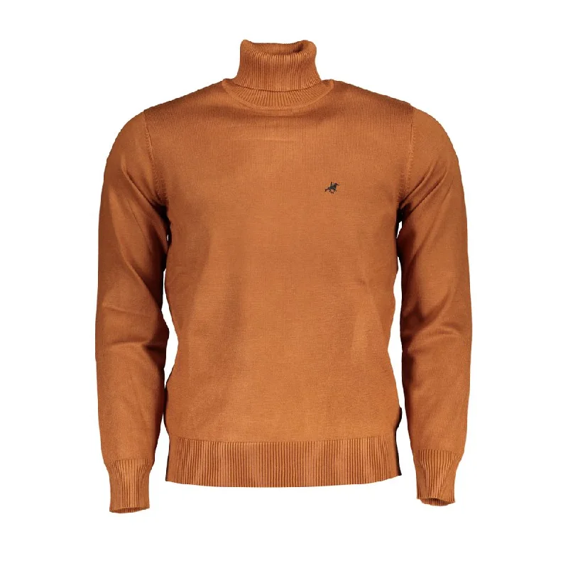 Casual Men's Pullover SweatersU.S. Grand Polo Elegant Turtleneck Sweater with Logo Men's Embroidery Casual Men's Pullover SweatersU.S. Grand Polo Elegant Turtleneck Sweater with Logo Men's Embroidery