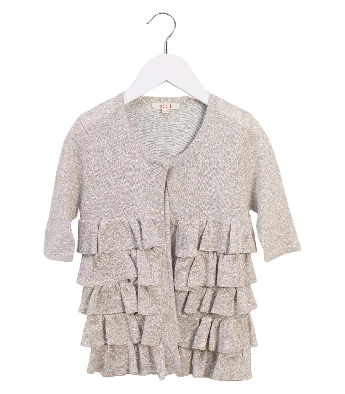 Cozy Men's Cable-Knit SweatersSeed Cardigan 3T - 4T