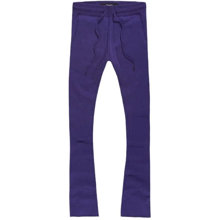 Men's Swim Trunks for SwimmingJordan Craig Uptown Stacked Sweatpants (Court Purple) 8860L Men's Swim Trunks for SwimmingJordan Craig Uptown Stacked Sweatpants (Court Purple) 8860L