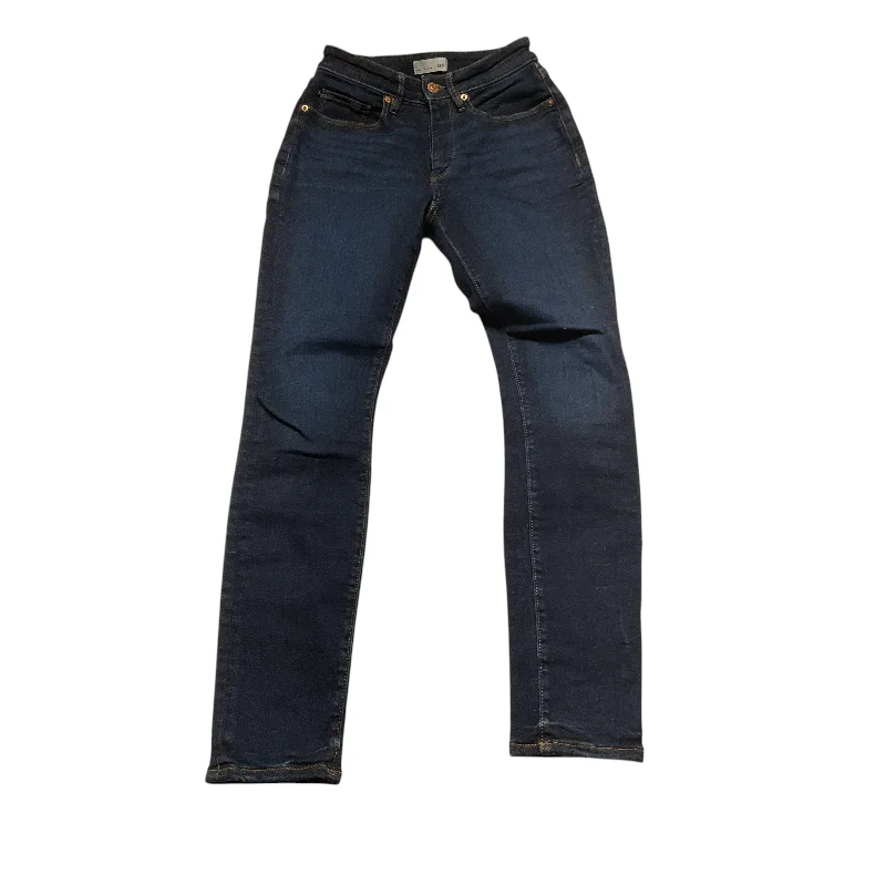 Men's Ripped JeansJeans Skinny By Loft In Blue Denim, Size: 0