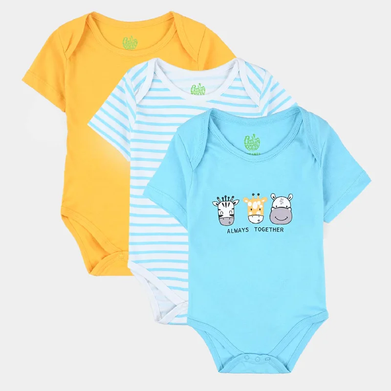 Infant Boys Cotton Jersey 3 Piece Set Always Together