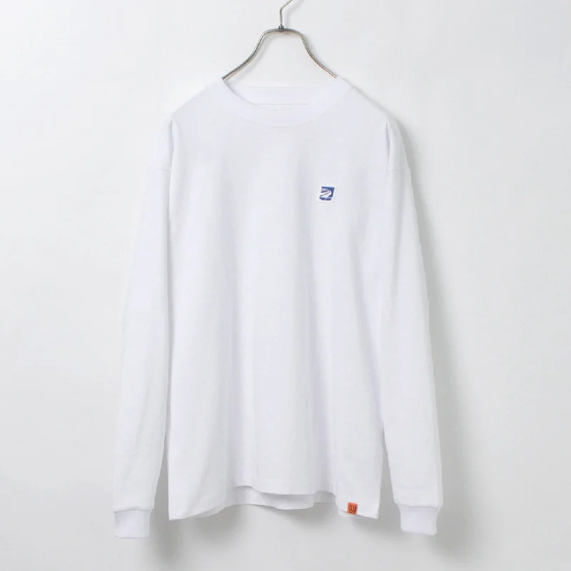Men's Shirts with Scoop NecksUNIVERSAL OVERALL / Postman Logo Long Sleeve Tee