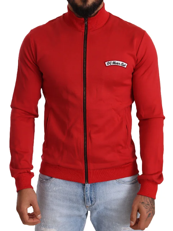 Men's Sweaters with Argyle PatternsDolce & Gabbana Elegant Full Zip Sweater with DG Motor Club Men's Motif Men's Sweaters with Argyle PatternsDolce & Gabbana Elegant Full Zip Sweater with DG Motor Club Men's Motif