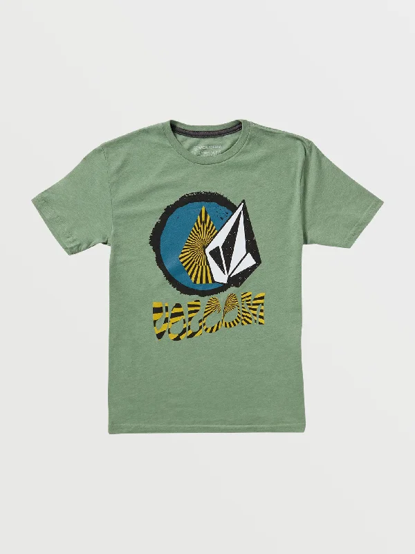 Men's Shirts with Pin CollarsIntrospex Short Sleeve T-Shirt - Military Heather
