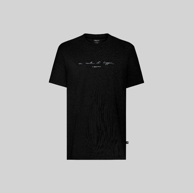 Men's Shirts with Belt AttachmentsALPHA T-SHIRT BLACK
