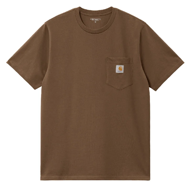 Men's Shirts for HuntingCarhartt WIP S/S Pocket T-Shirt Lumber