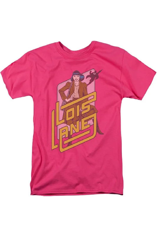 Men's Shirts with Embellished CollarsDC Comics Lois Lane Short Sleeve Adult Tee / T-Shirt Men's Shirts with Embellished CollarsDC Comics Lois Lane Short Sleeve Adult Tee / T-Shirt