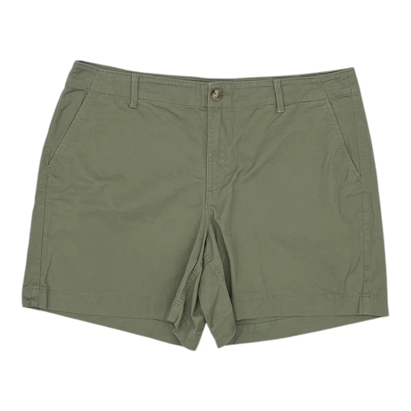 Men's Elastic-Waisted Pants for Easy MovementShorts By Loft In Green, Size:16