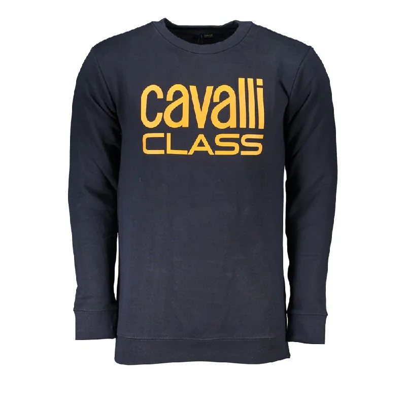 Men's Sweaters in Metallic ColorsCavalli Class Cotton Men's Sweater