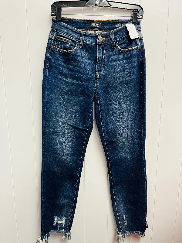 Men's Skinny JeansJeans Skinny By Judy Blue In Blue Denim, Size: 2