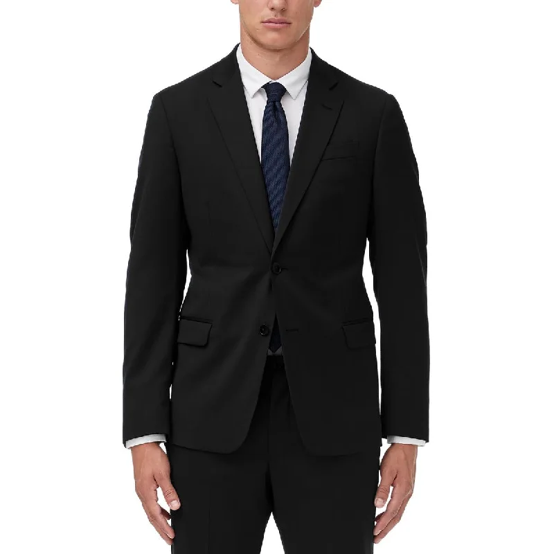 Mens Slim Fit Wool Blazer