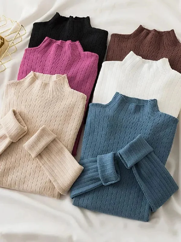 Athletic Men's Performance SweatersCharming Turtleneck Knitwear