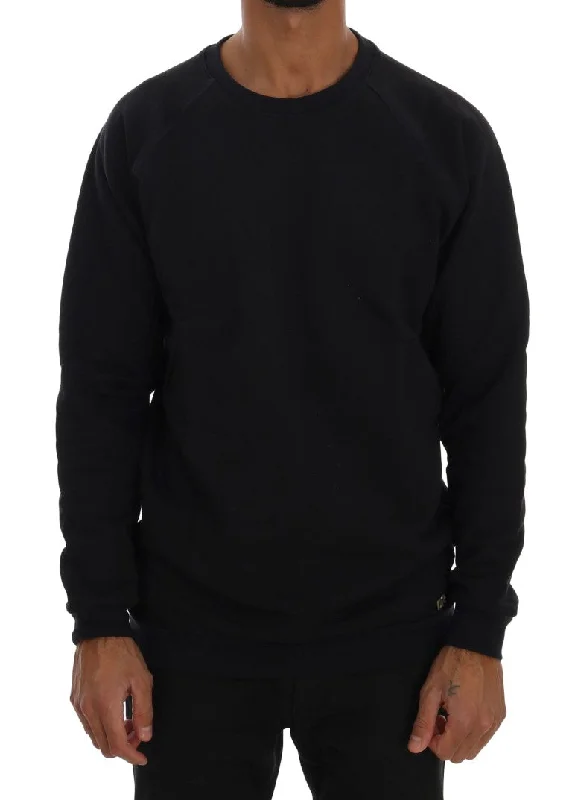 Men's Sweaters with Intarsia DesignsDaniele Alessandrini Chic Crewneck Cotton Men's Sweater Men's Sweaters with Intarsia DesignsDaniele Alessandrini Chic Crewneck Cotton Men's Sweater