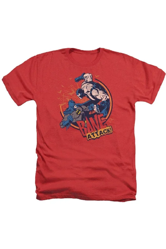 Men's Shirts with Cowl NecksBatman Bane Attack! Adult Heather Tee / T-Shirt