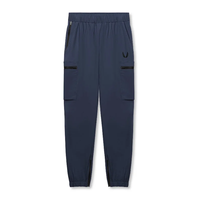 Men's Pants with Contrast Stitching0656. Tetra-Lite® Standard Zip Jogger - Navy