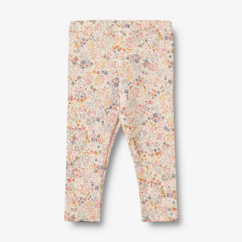 Men's Sports Pants for Active LifestylesJersey leggings Jules - bright flowers