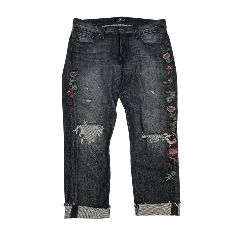 Premium Men's JeansJeans Cropped By Lucky Brand In Grey Denim, Size: 6