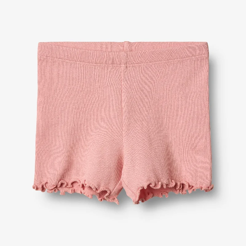 Casual Men's ChinosRib Shorts Sine - rose