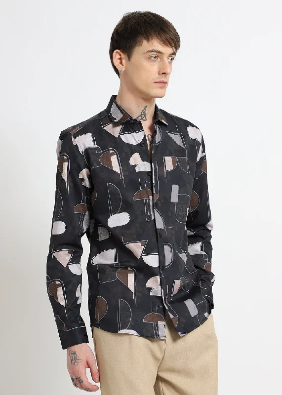 Men's Limited Edition Shirts for ExclusivityInterlock Printed Shirt