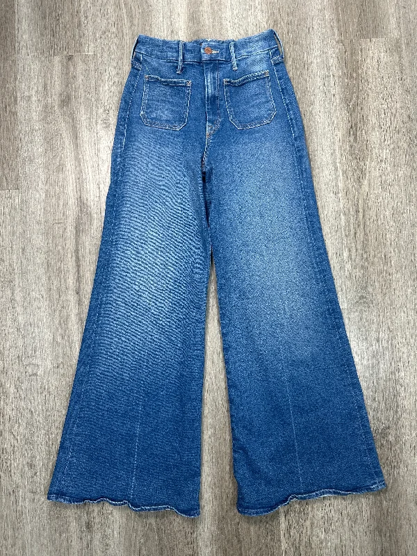 XXXL Men's JeansJeans Flared By Mother Jeans In Blue Denim, Size: 0