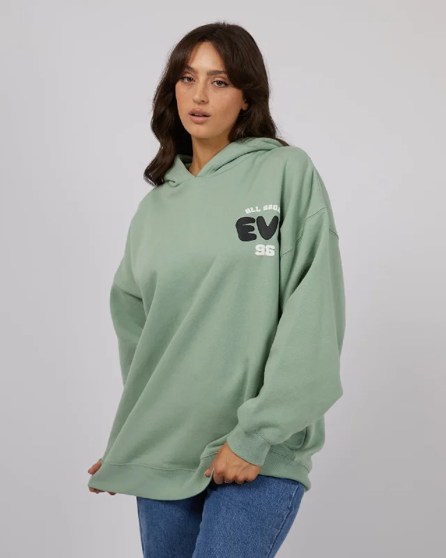 All About Eve Exhale Hoodie Sage