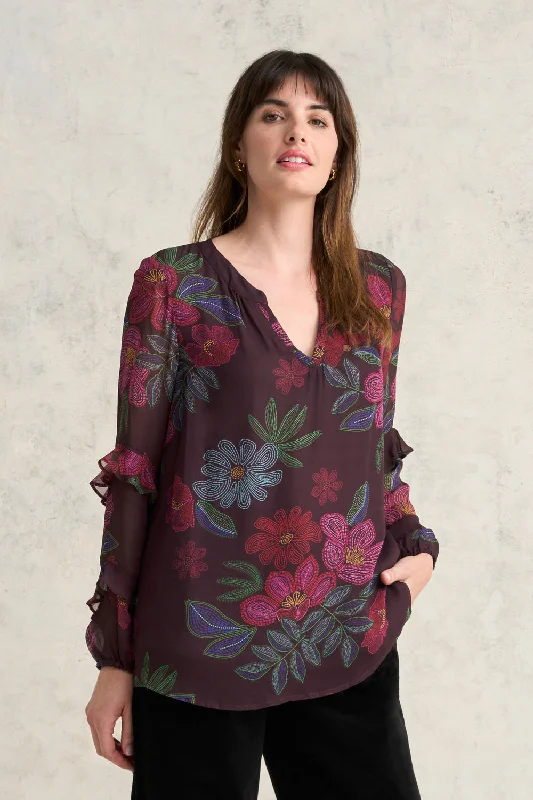 Georgette Printed Blouse