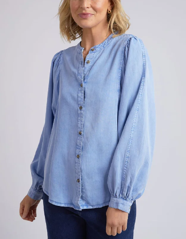 Bailey Shirt - Cerulean Blue