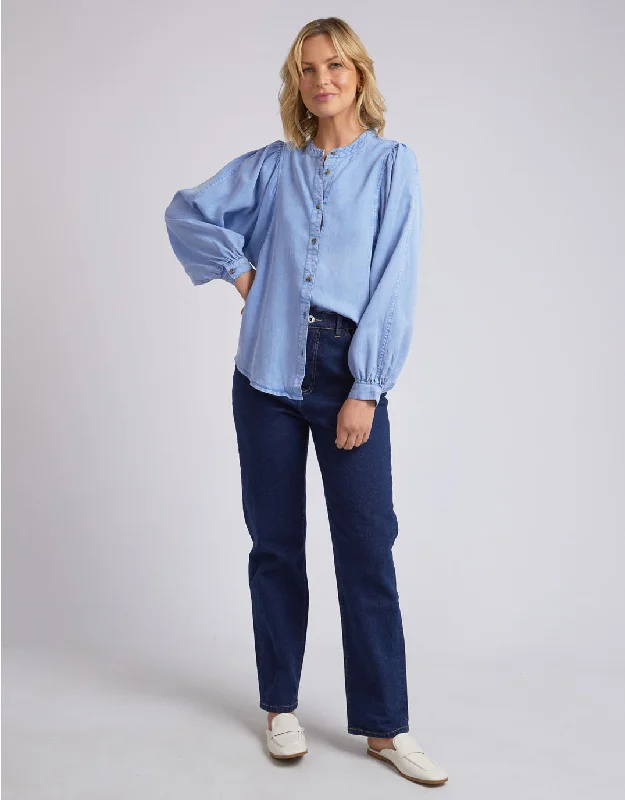 Bailey Shirt - Cerulean Blue