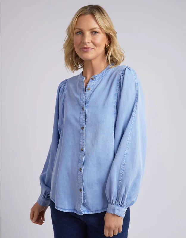 Bailey Shirt - Cerulean Blue