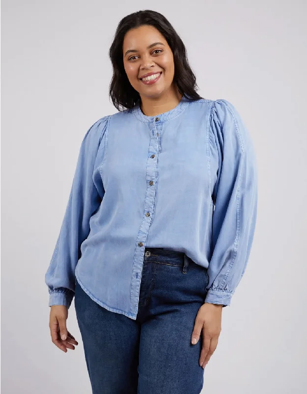 Bailey Shirt - Cerulean Blue