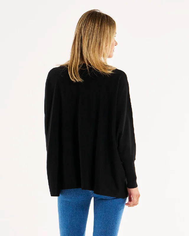 Betty Basics Destiny Knit Jumper Black