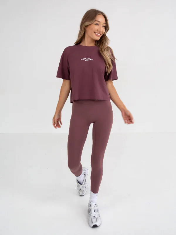 Ultimate Soft Leggings - Burgundy