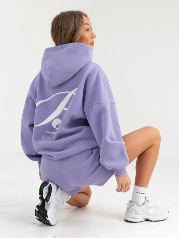 Vita Oversized Hoodie - Violet