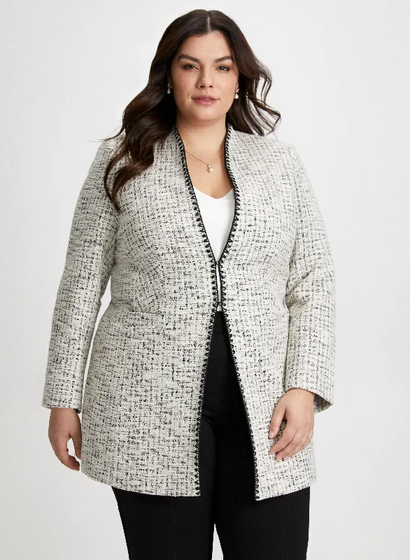 Bouclé Redingote Jacket