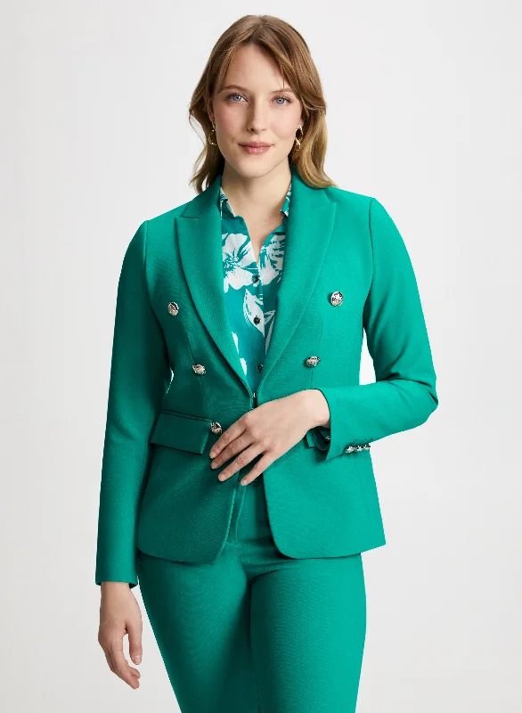 Button Detail Blazer