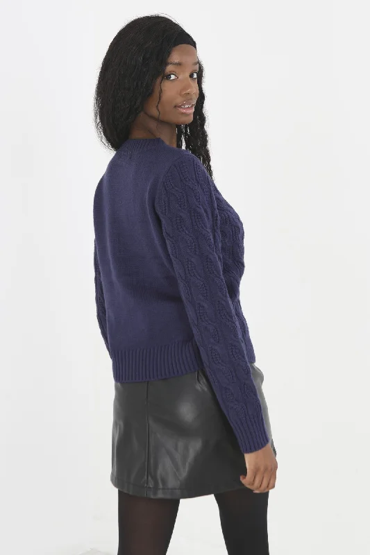 Cardigan - Knitwear | NAVY | BZZ003