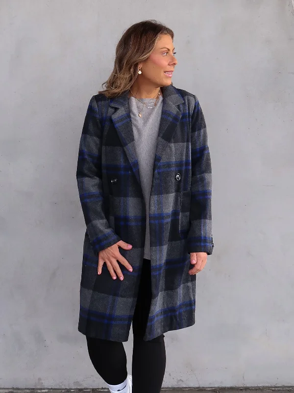 Cooper Coat- Blue