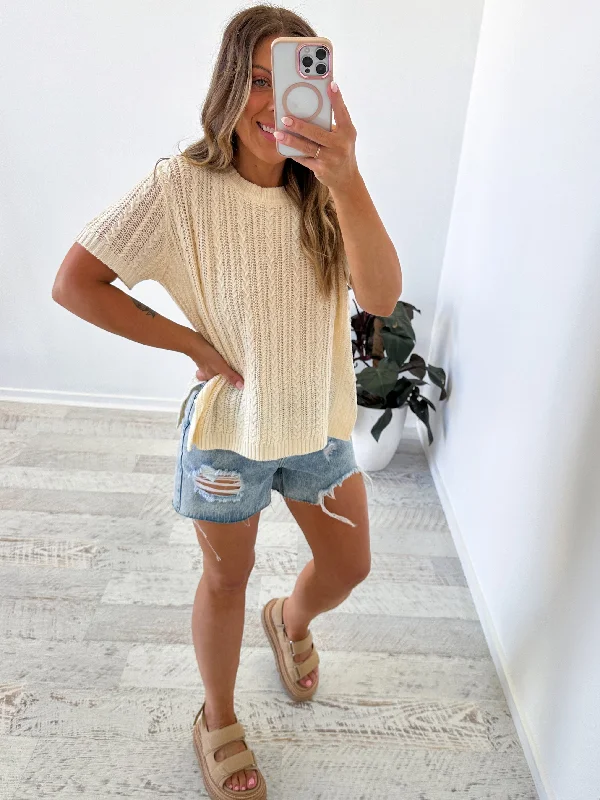 Eden Top - Cream