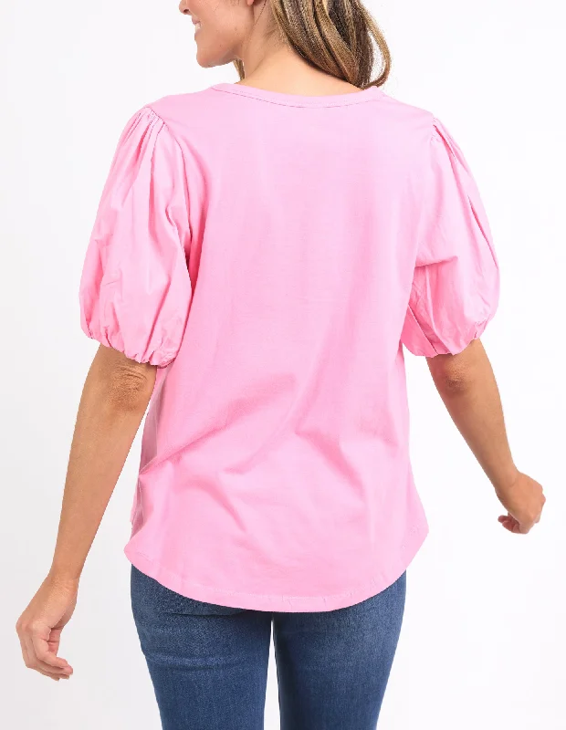 Elm Joy S/S Tee Strawberry Pink