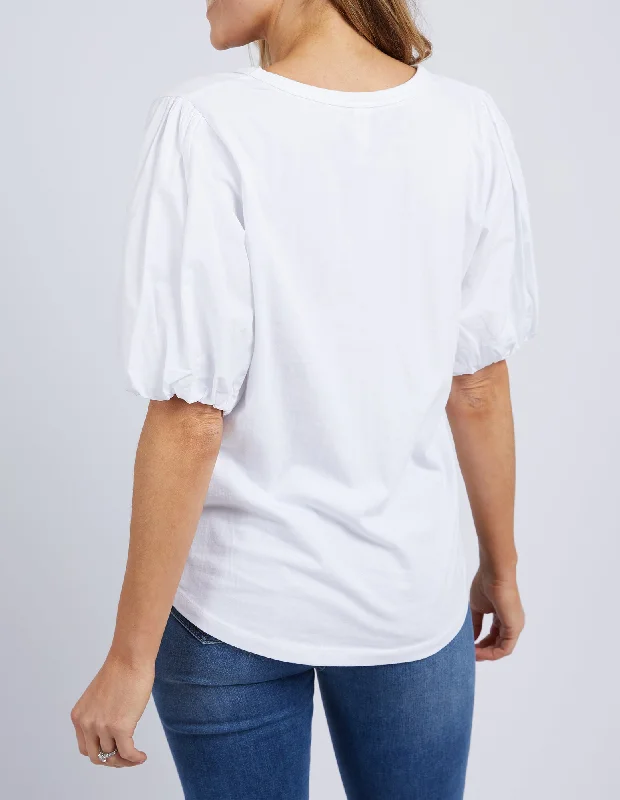 Elm Joy S/S Tee White