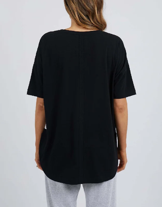 Elm Society Ss Tee Black