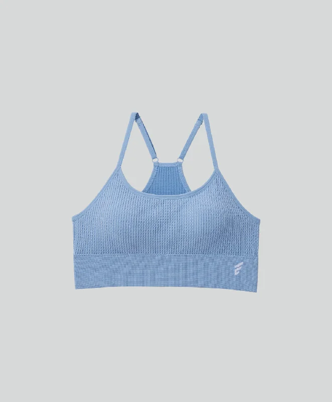 Energized Bohemian Explorer Seamless Waffle-Knit Sports Bra 201-1134S