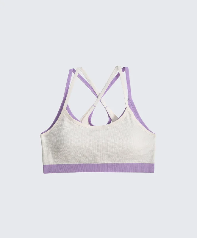 Energized Dual Layer Seamless Knit Sports Bra 201-1093S